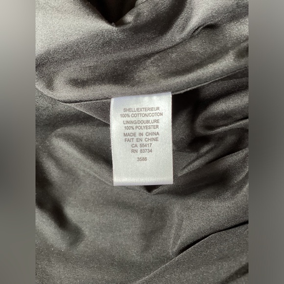 Y2K bubble hem Trench Dress - Picture 6 of 7